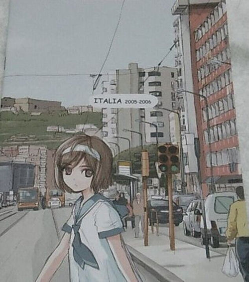 Yu Aida Color Illustration Gunslinger Girl ITALIA 