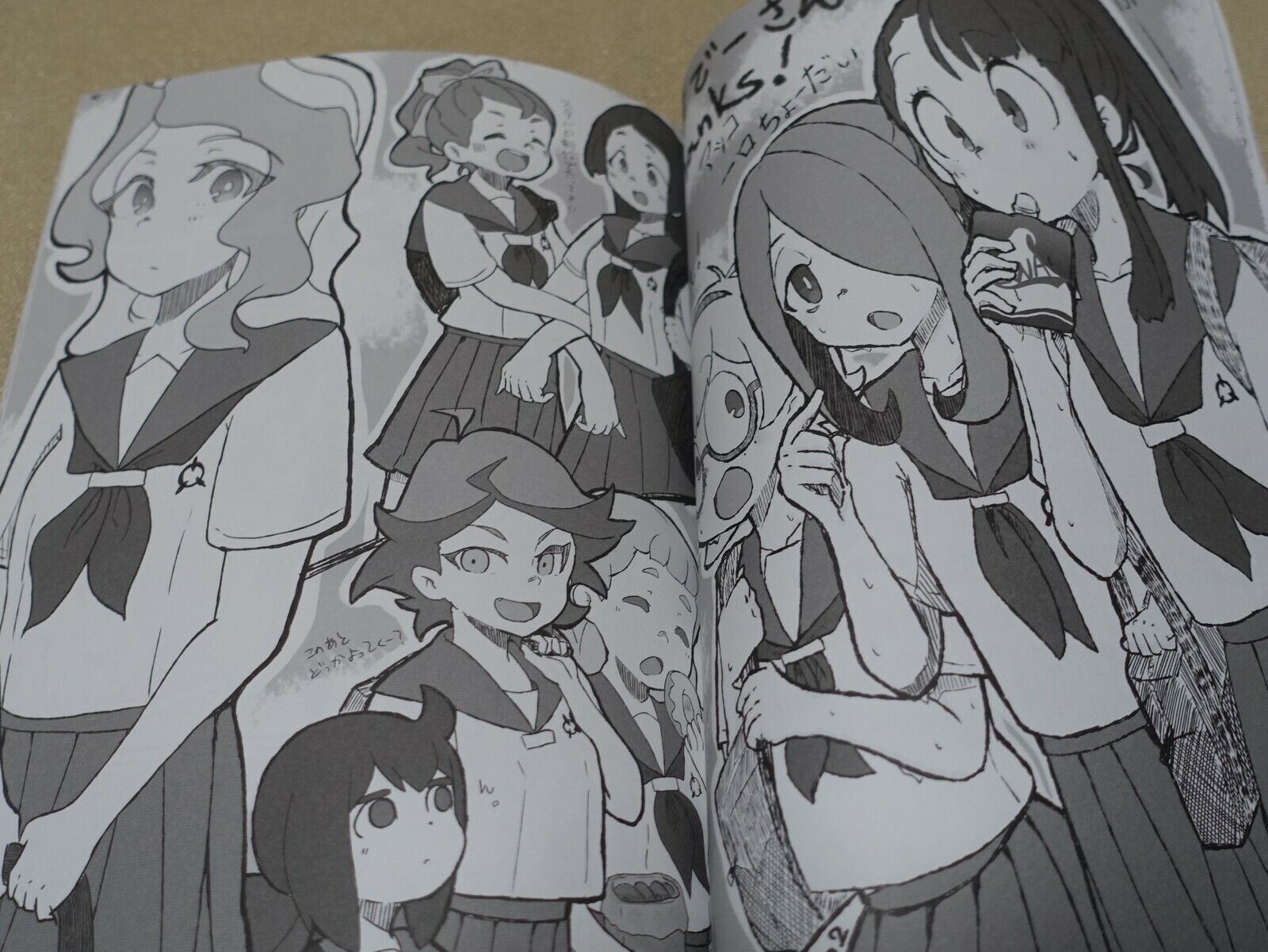 Histeribla Little Witch Academia Fan Art & Comic Book Histelitaca 2017 summer 