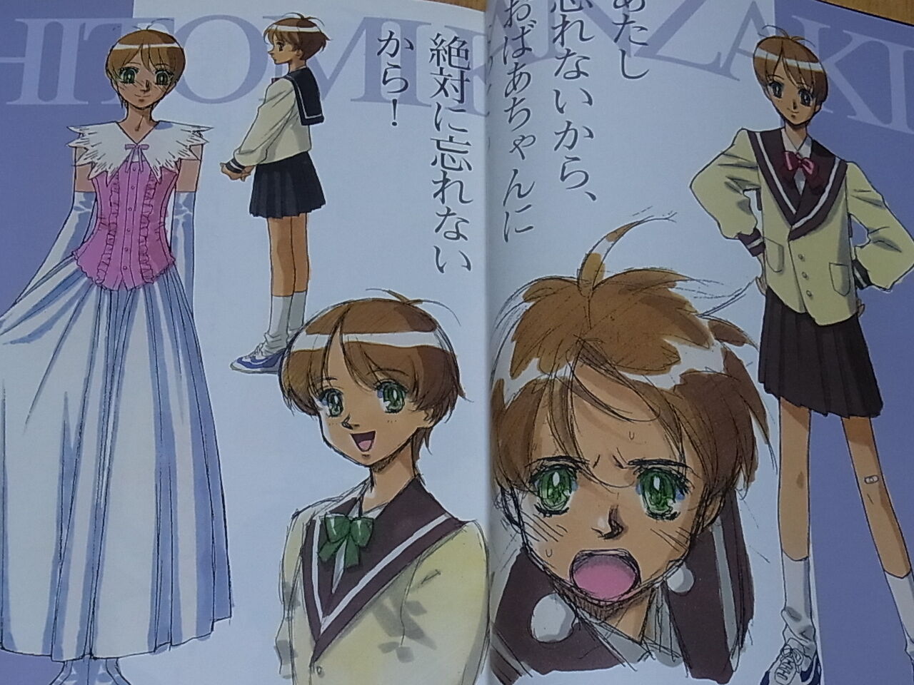 NOBUTERU YUUKI YUKI ESCAFLOWNE Anime & Design works Collection Book 130page 