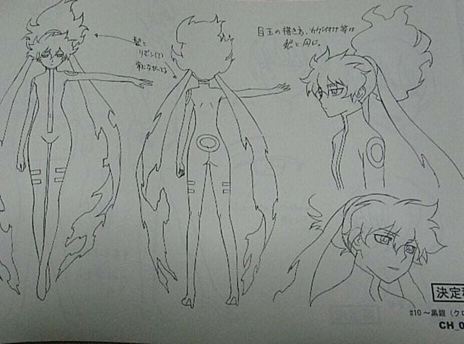 Darker than Black Ryusei no Gemini Setting Art Book Gemini of the Meteor 