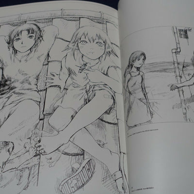 Yoshitoshi Abe 20th Aniv Art Book Shukusai no Machi Sketches & Drawings 