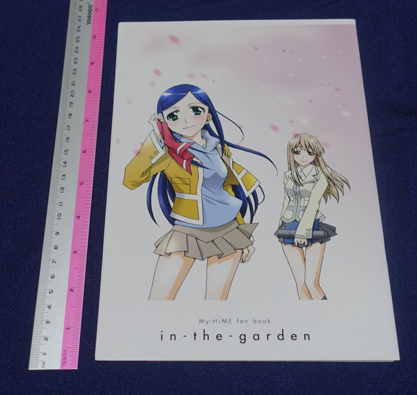 Waterfall Mai-Hime Natsuki & Shizuru Fan Made Novel & Comic Book in the garden 