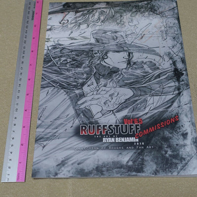 RYAN BENJAMIN RUFFSTUFF vol.6.5 COLLECTION OF ROUGHS AND FAN ART 