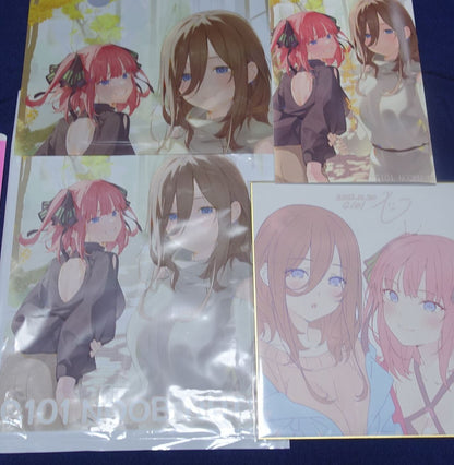 NOOB NUTS The Quintessential Quintuplets Animation Director Art Book & Goods Set 