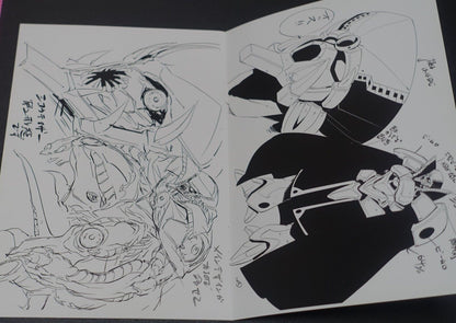 Tetsuya Tashiro Akame ga Kill! Rought Illustration Art Mini Booklet C 8page 