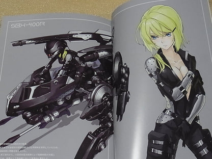 Kurogin Original Mechanic & Gilrs Color Art Book Metal Arms Darkmatter 5th 