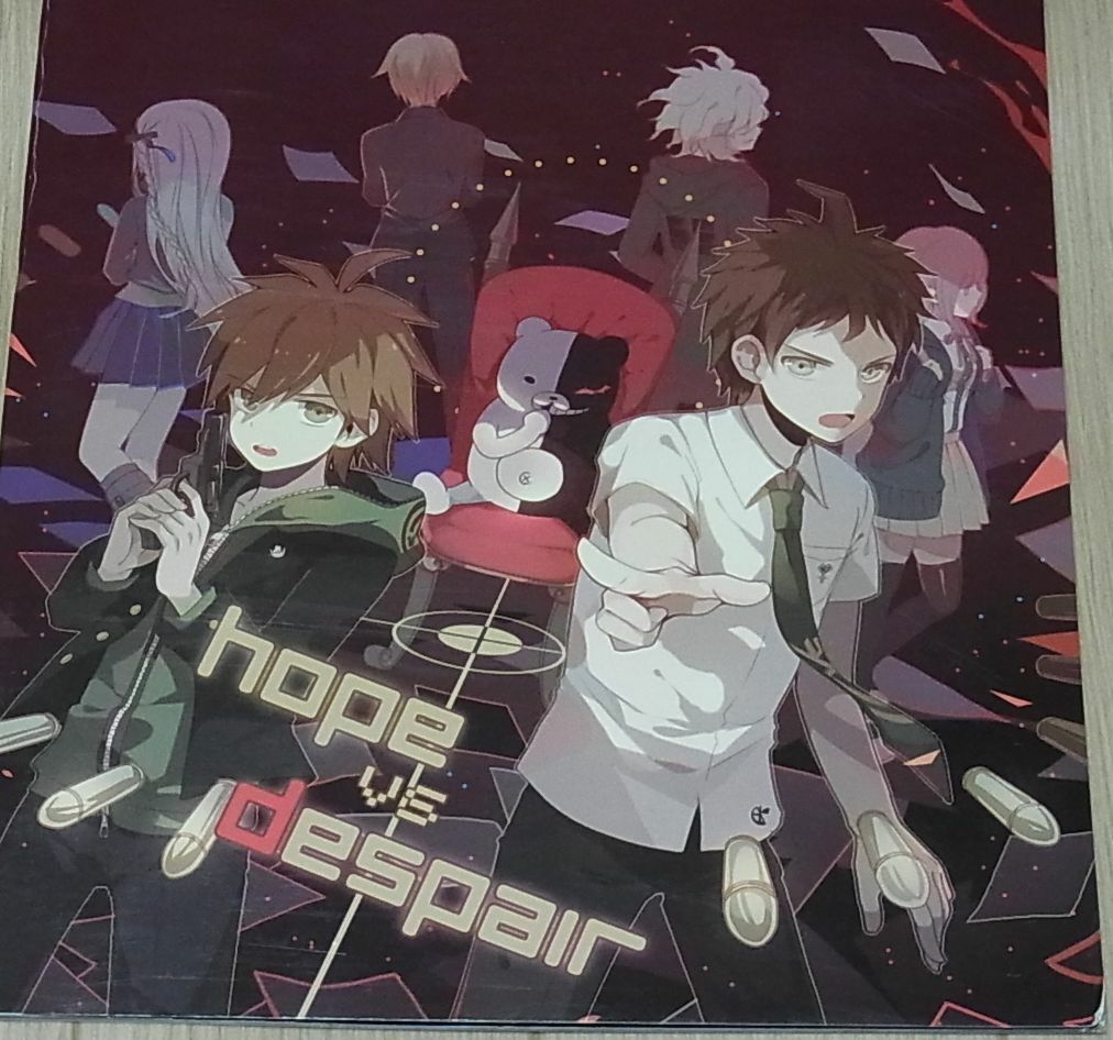 Dhiea Danganronpa Color Fan Art Book hope vs despair Dangan Ronpa 