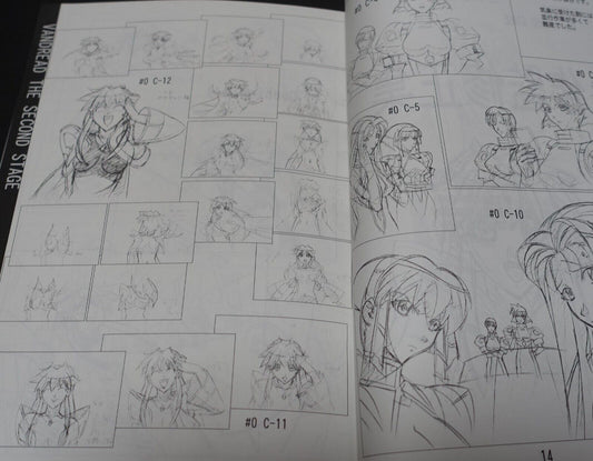 Kazuya Kuroda Character Designer's Key Frame Art Book Vandread Shimahokke3 