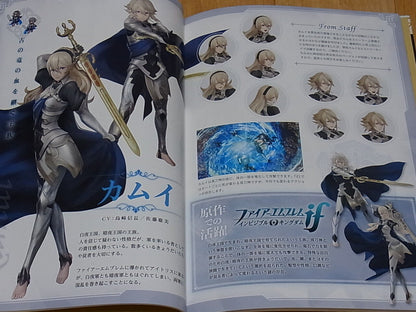 Fire Emblem Musou Setting Art Hard Cover Book 80page Warriors 