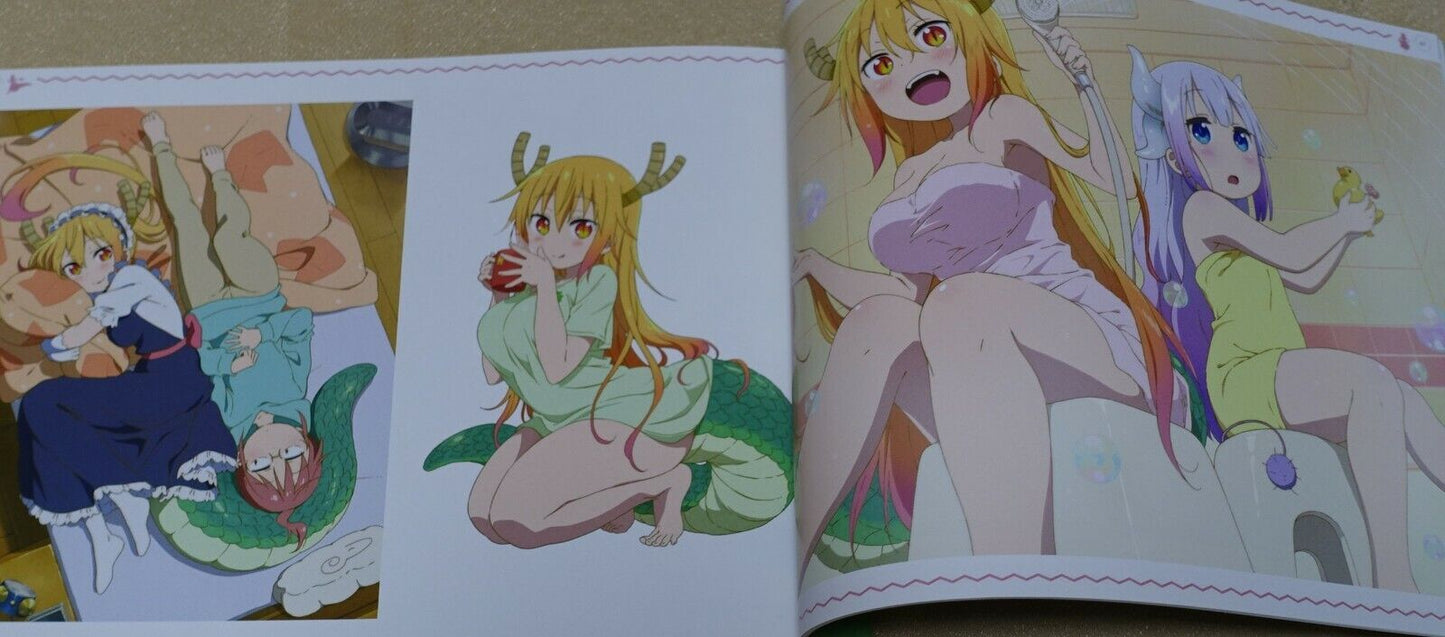 Kyoto Animation Miss Kobayashi's Dragon Maid Visual Art & Setting Design Book 