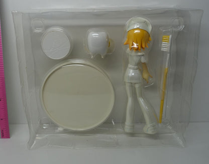 YAMATO BAD DENTAL HYGIENIST SHIKAYAMA CHAN WHITE Figure Statue 