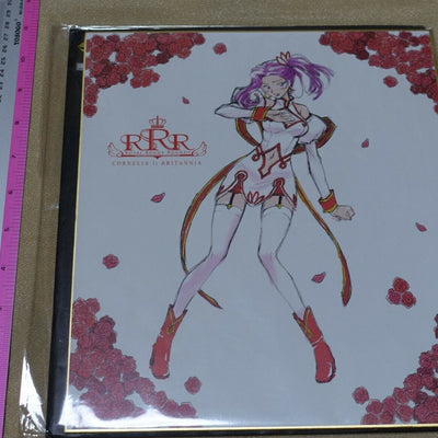 Code Geass Code Black Shikishi Art Board 27x24cm Cornelia 