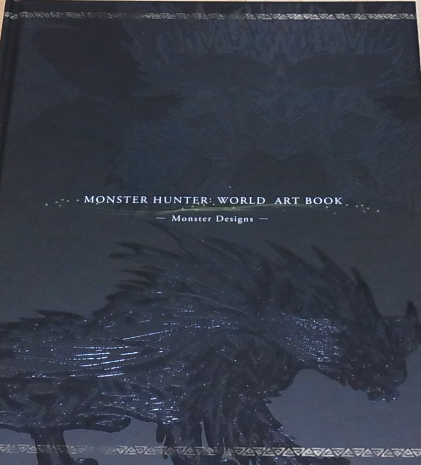 MONSTER HUNTER WORLD ART BOOK Monster Designs Hard Cover Book 