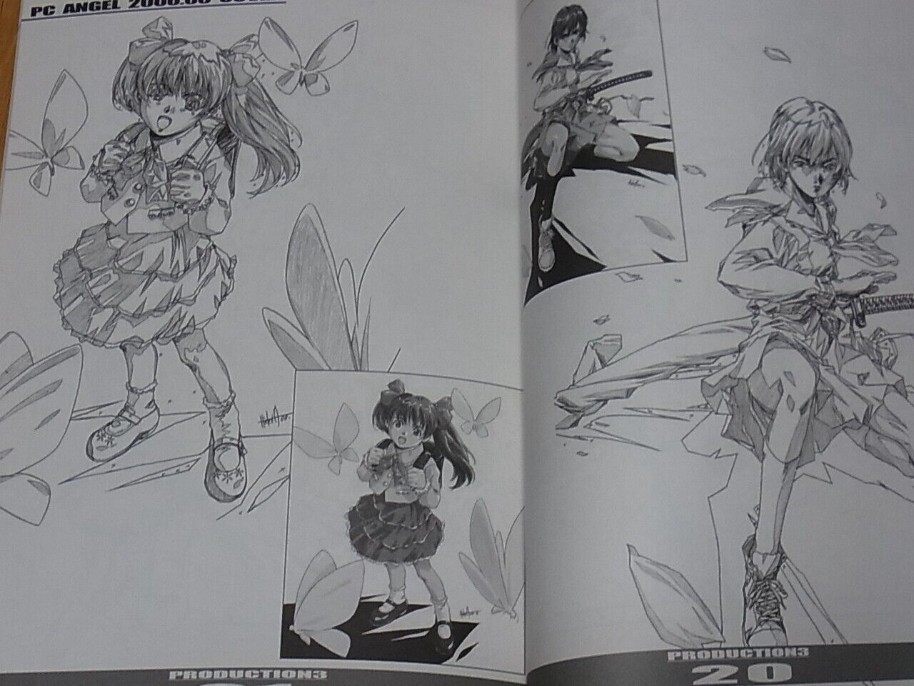 Hiderou Horibe Illustration Art Book PRODUCTION 3 
