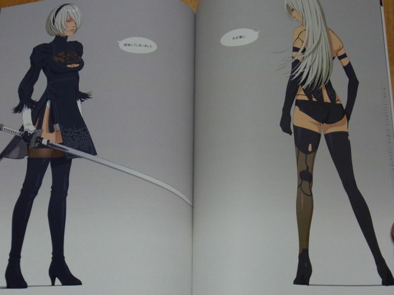 Castlism NieR Fan Art Book NieR Automata GIRLS ILLUSTRATIONS1 C94 