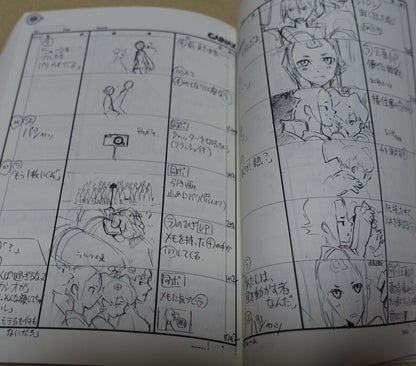 Aim for the Top2! DIEBUSTER Story Board Art Complete Book 808 page 