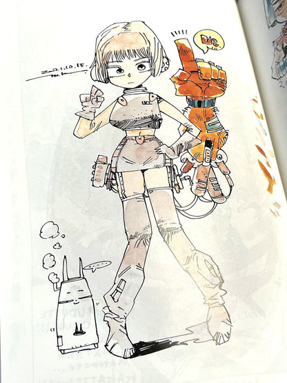 【Matsumura Kamikurou Illustration Art Work Book、E021 ILLUSTRATION COMPIRATION 