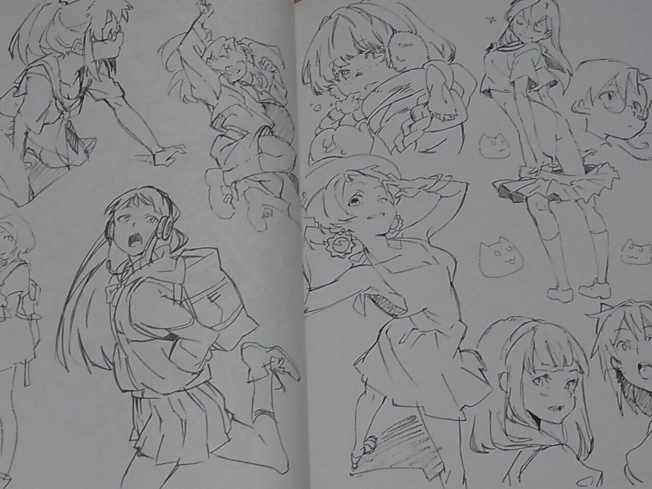 atmosphere leading animation Illustrator's art Book ATOMOSPHERE'S SKETCHBOOK 
