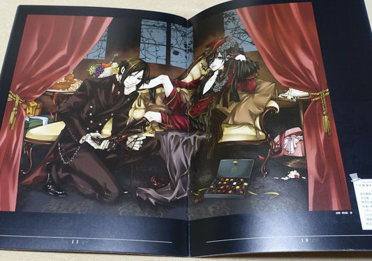 Yana Toboso Black Butler Exhibition Event Art Works Book 