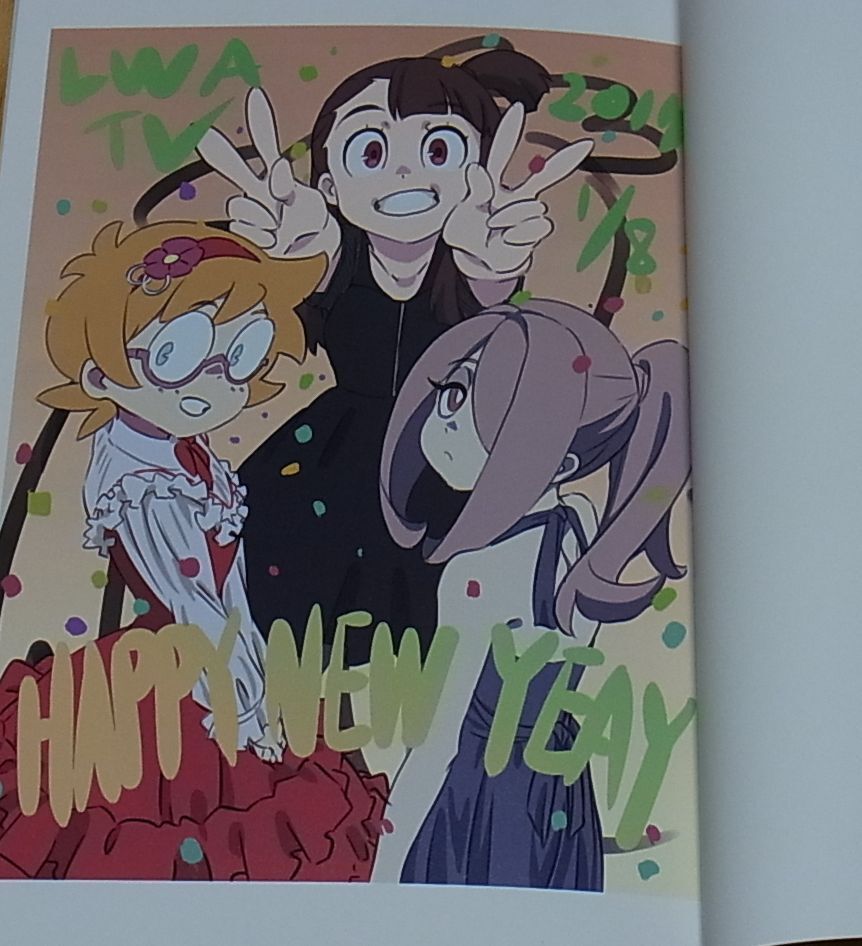 Kengo Saito Little Witch Academia & Idol Master Chihaya Fan Art Book SAITO KENGO 