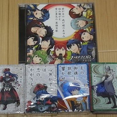 Fire Emblem Eiyuu Hyakka Karuta Card Set & Reading CD 