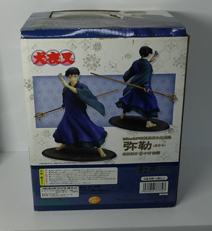 3-7 days from Japan Kotobukiya Inuyasha Miroku Figure Statue rod damage 
