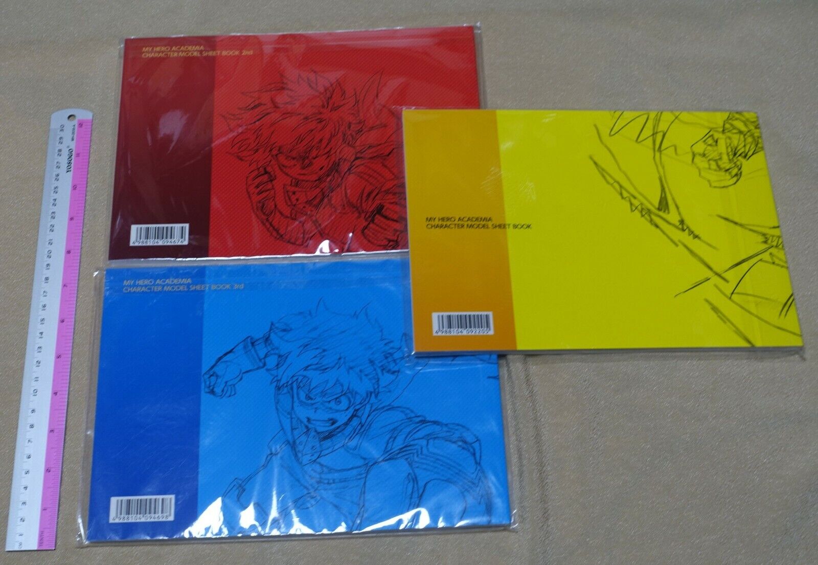 My Hero Academia Setting Art Collection Vol.1-3 Set 