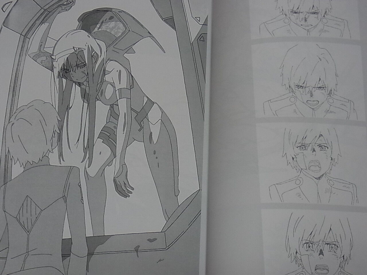 Darling in the Franxx Key Frame Art Book vol.01 80 page 