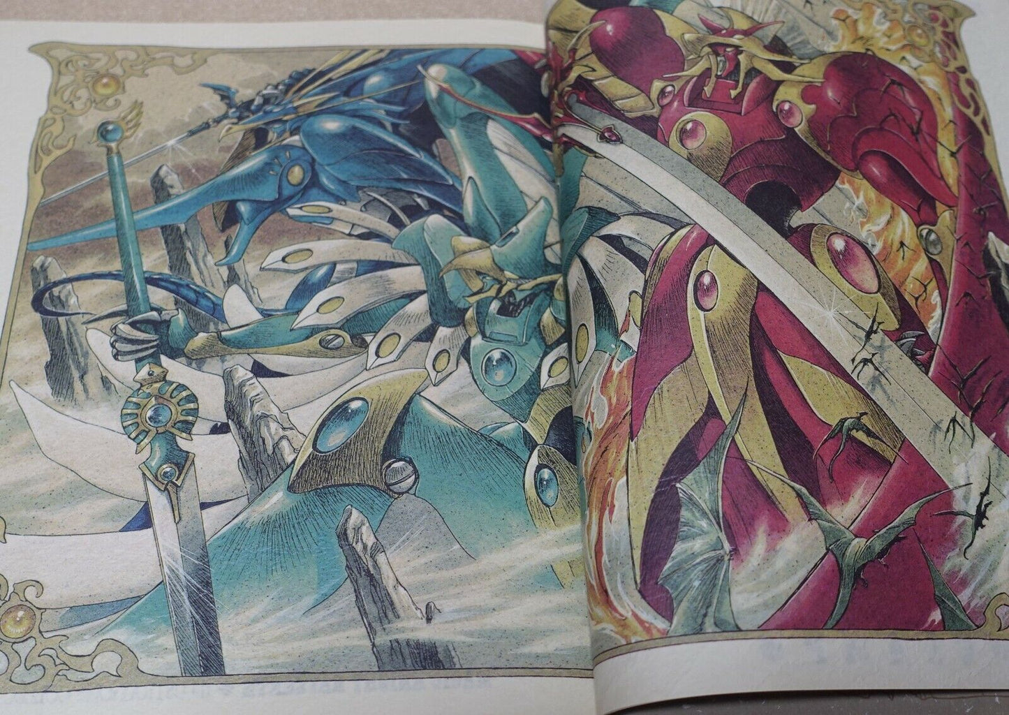 CLAMP Magic Knight Rayearth Illustrations Collection Art Book 
