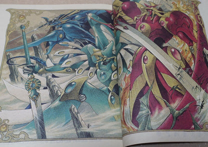 CLAMP Magic Knight Rayearth Illustrations Collection Art Book 