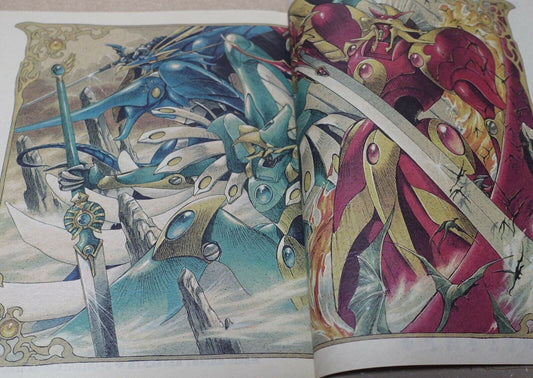 CLAMP Magic Knight Rayearth Illustrations Collection Art Book 