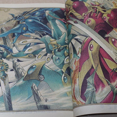 CLAMP Magic Knight Rayearth Illustrations Collection Art Book 