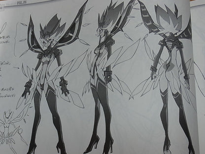 THE ART OF KLK Vol.1-3 Complete Set Kill la Kill Design art Book 148page 