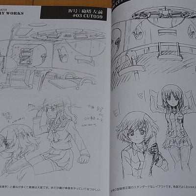 GIRLS und PANZER MILITARY Works Collection 70page 
