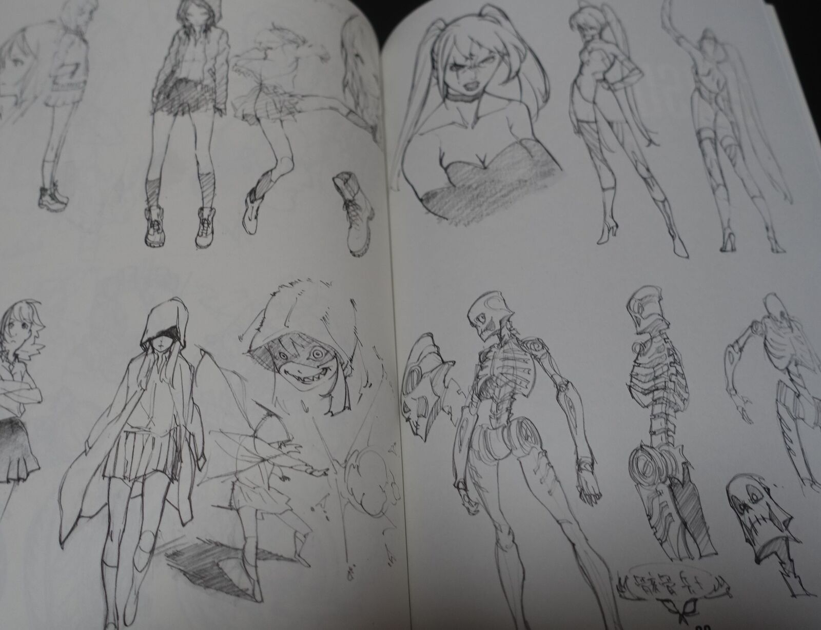 atmosphere leading animation Illustrator's art Book ATOMOSPHERE'S SKETCHBOOK 2 