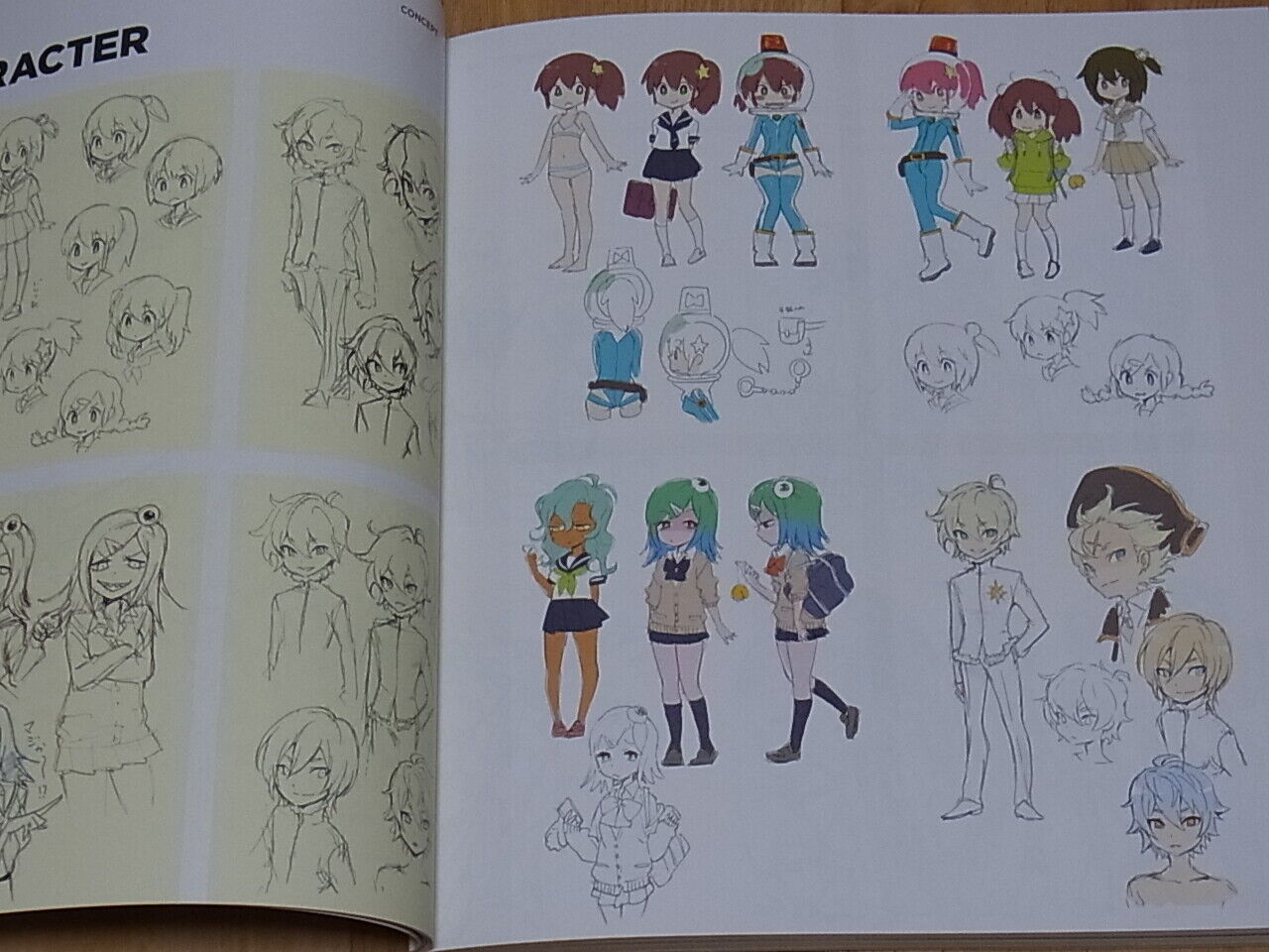 THE ART OF TRIGGER SPACE PATROL LULUCO VISUAL & SETTING ART BOOK 