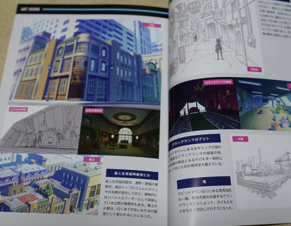 BNA Animation Special Booklet Visual , Character Design , Background , Key Frame 