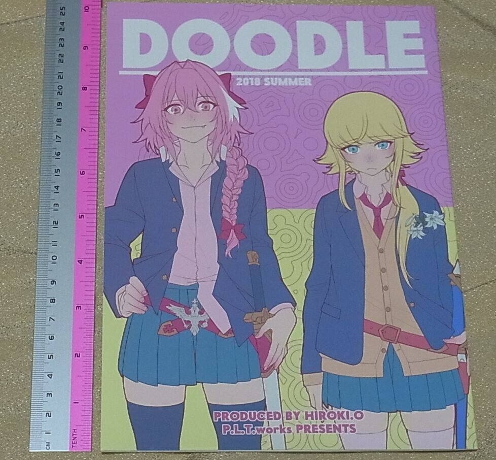 Hiroki Orihara Fate FGO ASTOLFO & D'EON Fan Doujinshi DOODLE 