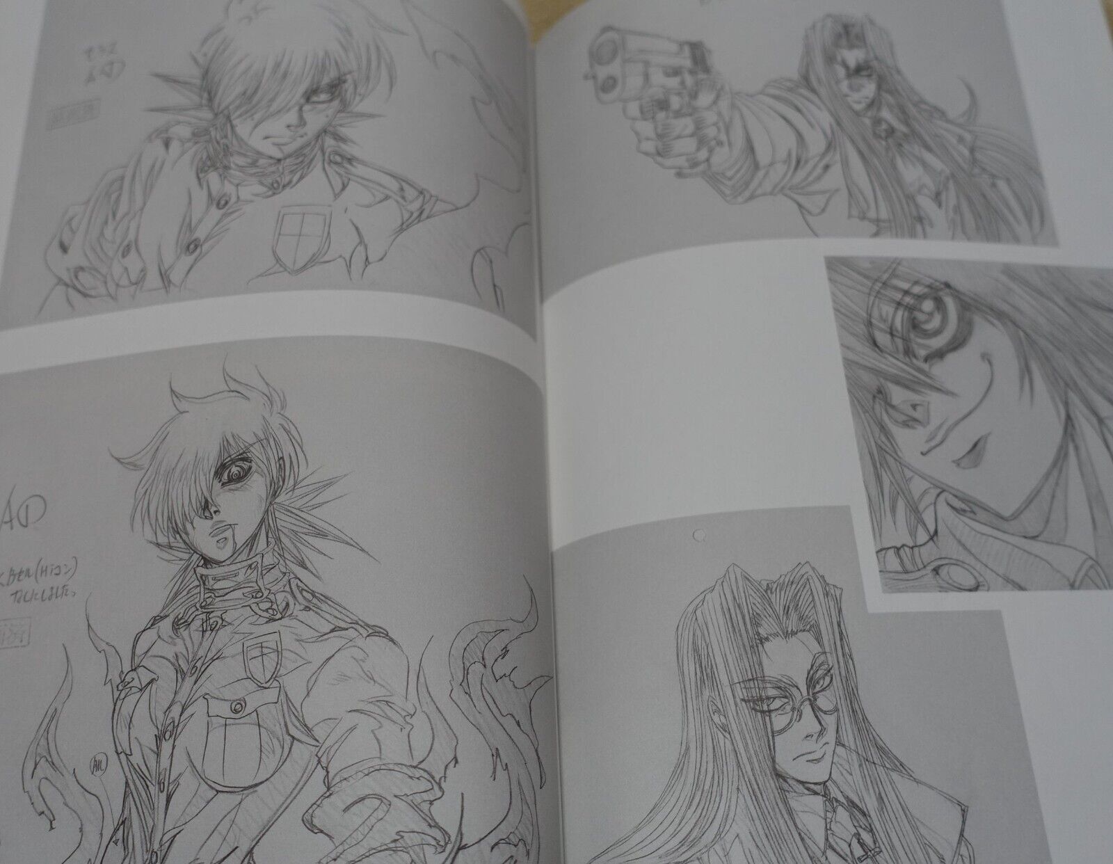 RYOJI NAKAMORI WORKS 2011-2012 HELLSING Key Frame art collection book 