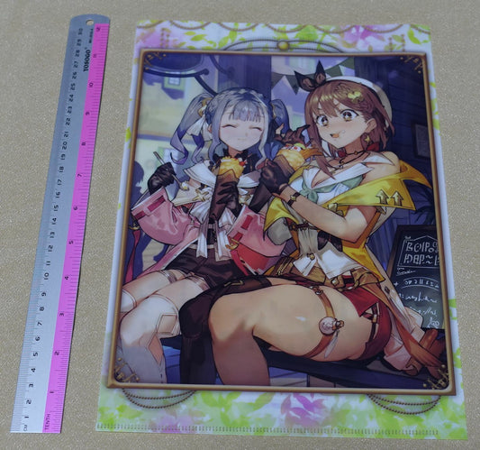 Atelier Ryza 2 PVC Art Sheet REISELIN & PATRICIA Ryza2 