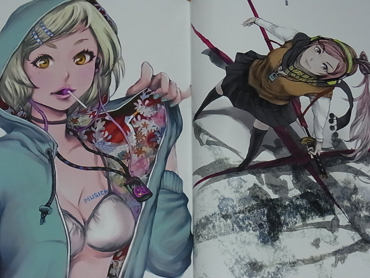WYX2 Illustration Art & Comic MUSIC MAN WYX2 WORKS vol.01 