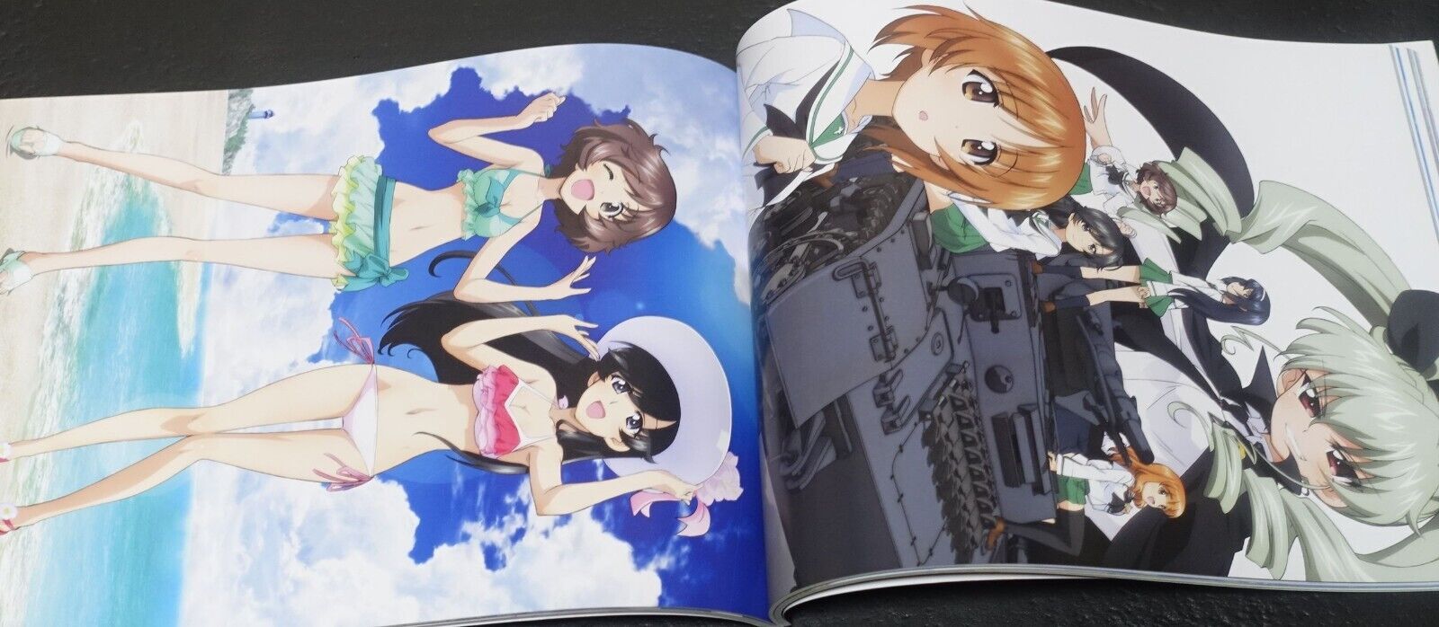 GIRLS und PANZER Characters Official Art Works Sensha-do Shoujo Syashin Syuu 3 