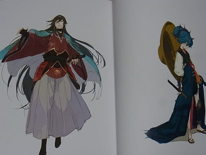 Pako Touken Ranbu , game characters color fan art book pekonnu1 