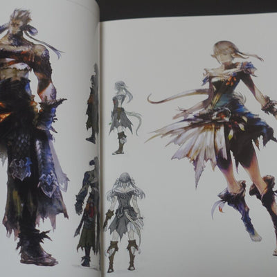 Final Fantasy 14 The Art of Eorzea HEAVENSWARD & STROMBLOOD Art Book Set 