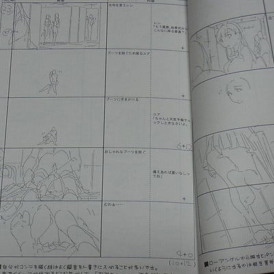 Animation Miru Tights Director's Story Board Art Book Yom Tights 