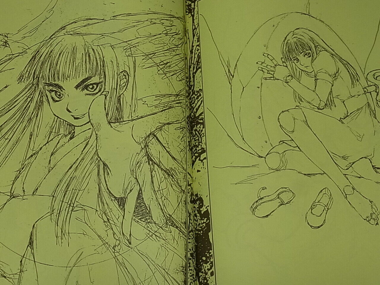 Kei Tome Illustration Art Book PRE-PRO Sing Yesterday for Me Lament of the Lamb 