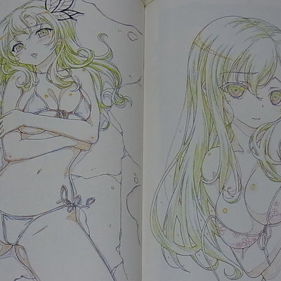 Haganai Animation Staff Illustration Art Doujinshi vol.2 