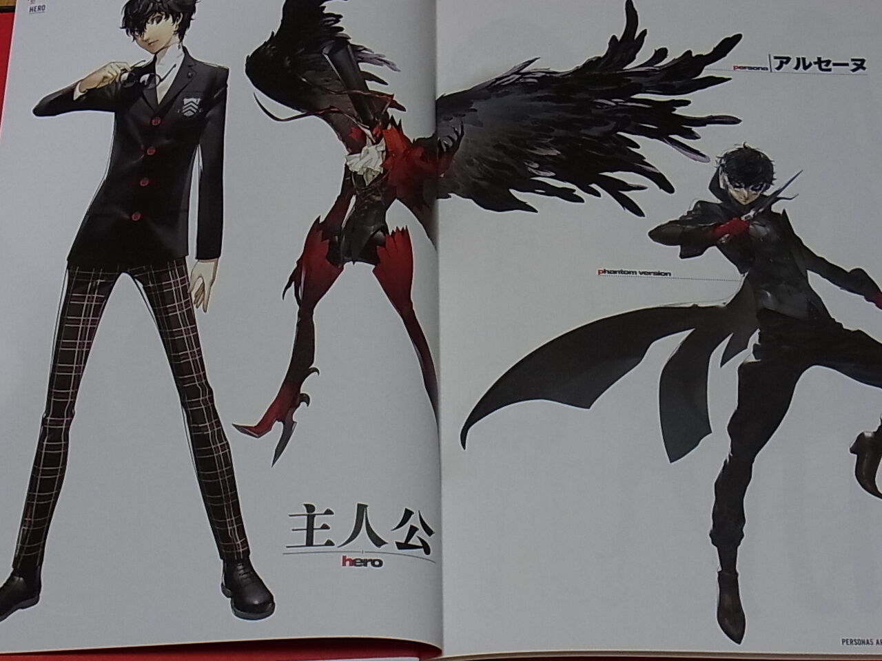 Persona5 Art & Design Book Persona 5 Shigenori Soejima Hard cover book 