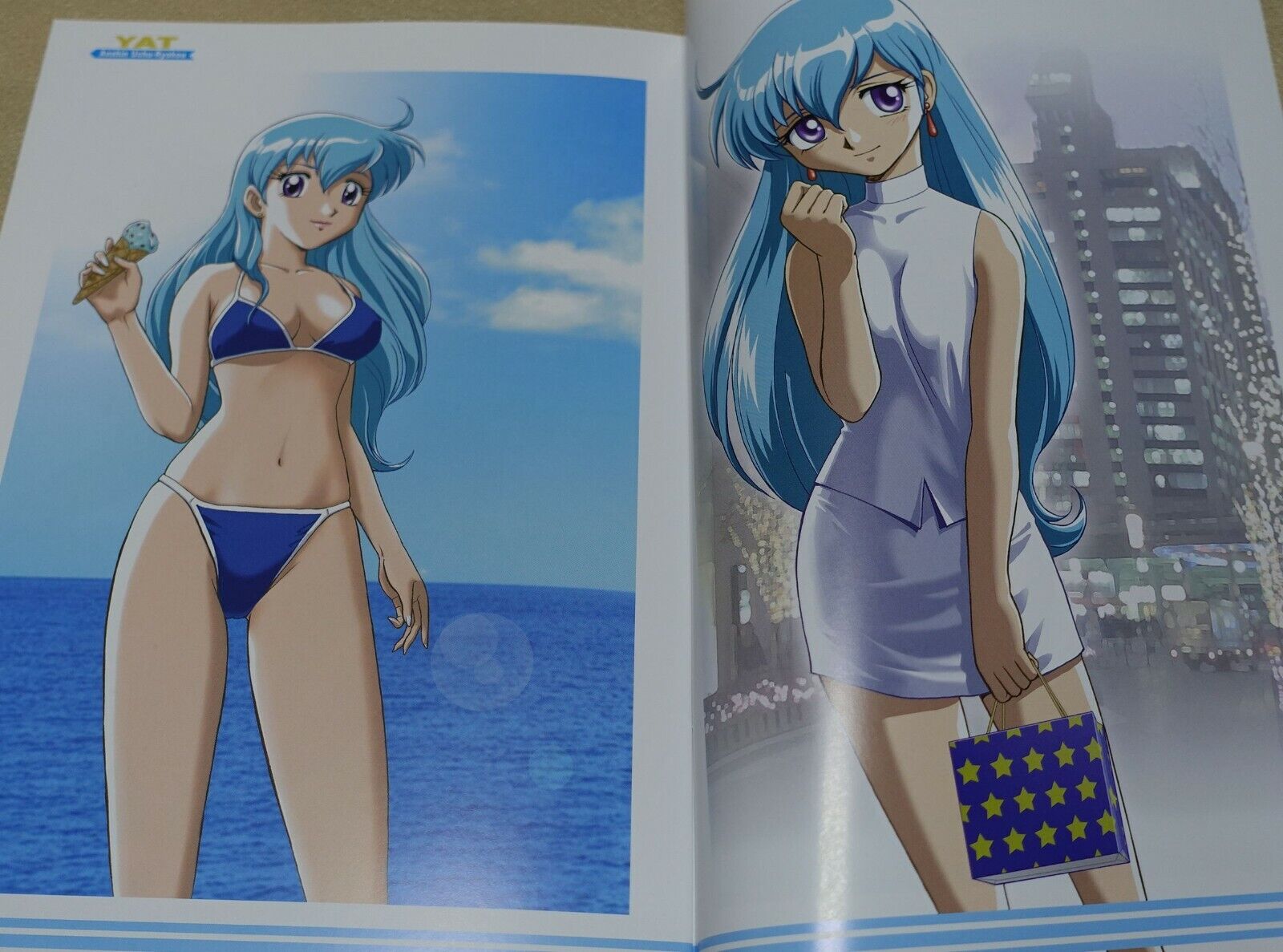SHINJI NISHIKAWA YAT Anshin! Uchu Ryoko Author's Color Art Doujinshi Book 