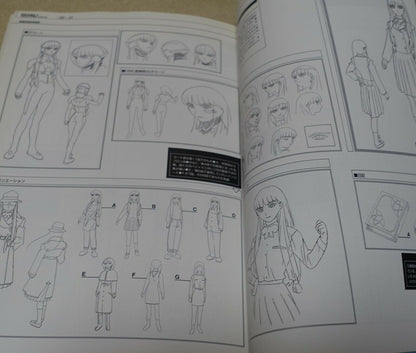 Dual! Parallel Trouble Adventure Animation Setting Collection Book 